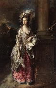 Thomas Gainsborough The Honorable Mrs Graham oil on canvas